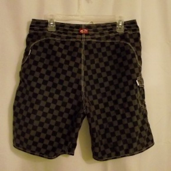 VANS Off the Wall Men's  Shorts, Sz:32, Blk/Gry - Picture 3 of 16